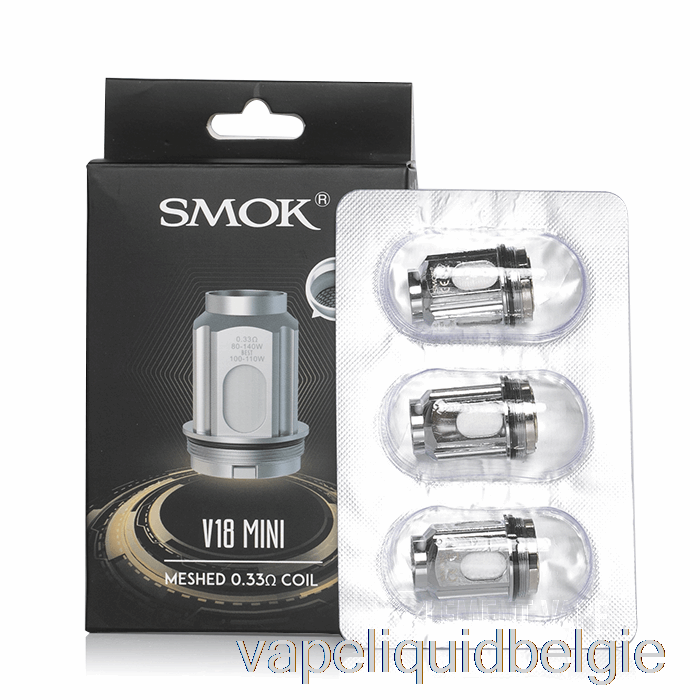 Vape Smaken Smok Tfv18 Mini Vervangende Spoelen 0.33ohm Tfv18 Mini Mesh Spoelen